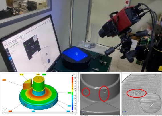 非接触式1条的检测精度 │ AI 3D 品质检测